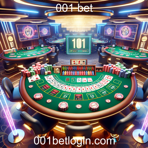 Descubra as Mesas de Jogos na 001 Bet: Diversão e Emoção em Cada Rodada